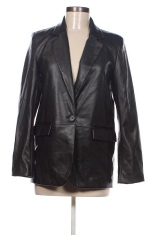 Dámska kožená bunda  Pull&Bear, Veľkosť S, Farba Čierna, Cena  44,79 €