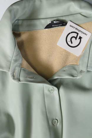 Dámska kožená bunda  Reserved, Veľkosť XL, Farba Zelená, Cena  16,29 €