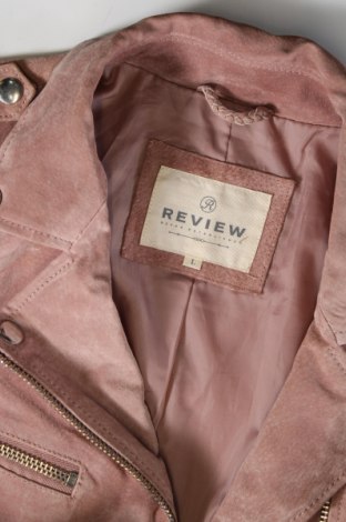 Dámská kožená bunda  Review, Velikost M, Barva Růžová, Cena  1 778,00 Kč