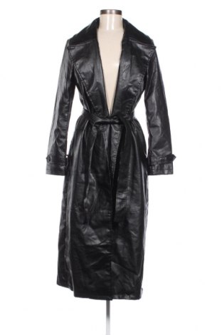Γυναικείο δερμάτινο μπουφάν SHEIN, Μέγεθος M, Χρώμα Μαύρο, Τιμή 22,13 €