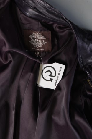 Dámska kožená bunda  Solitaire, Veľkosť M, Farba Fialová, Cena  22,92 €