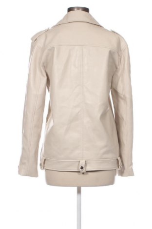 Damen Lederjacke Stradivarius, Größe S, Farbe Beige, Preis 26,60 €