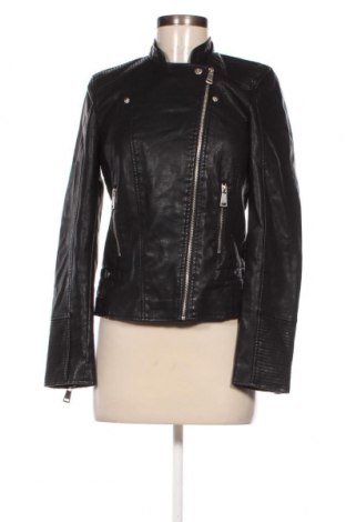 Γυναικείο δερμάτινο μπουφάν Vero Moda, Μέγεθος M, Χρώμα Μαύρο, Τιμή 19,78 €