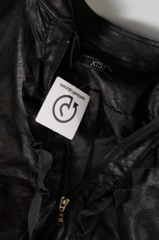 Γυναικείο δερμάτινο μπουφάν Xtsy, Μέγεθος S, Χρώμα Μαύρο, Τιμή 24,25 €