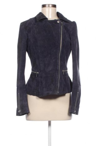 Damen Lederjacke Yessica, Größe M, Farbe Blau, Preis € 58,08