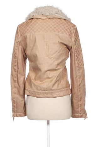 Damen Lederjacke Zara Trafaluc, Größe XL, Farbe Beige, Preis 31,93 €