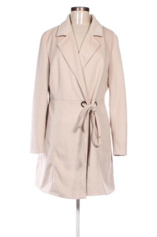 Γυναικείο παλτό, Μέγεθος 3XL, Χρώμα Εκρού, Τιμή 66,19 €