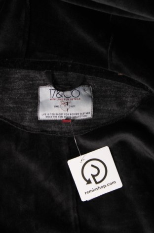 Dámsky kabát  17 & Co., Veľkosť S, Farba Sivá, Cena  10,16 €