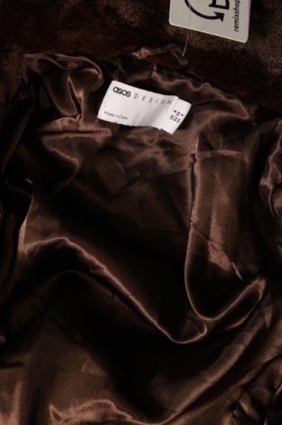 Γυναικείο παλτό ASOS, Μέγεθος S, Χρώμα Καφέ, Τιμή 31,55 €