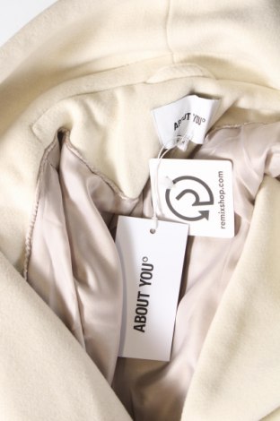 Γυναικείο παλτό About You, Μέγεθος M, Χρώμα Εκρού, Τιμή 72,16 €