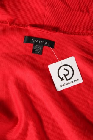 Дамско палто Amisu, Размер M, Цвят Червен, Цена 12,16 лв.
