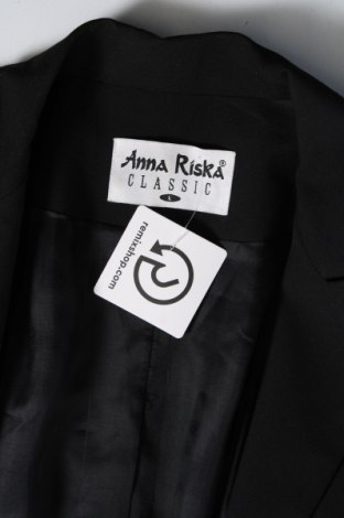 Γυναικείο παλτό Anna Riska, Μέγεθος L, Χρώμα Μαύρο, Τιμή 46,80 €