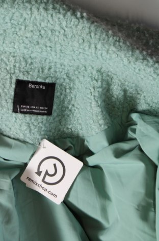 Γυναικείο παλτό Bershka, Μέγεθος XS, Χρώμα Μπλέ, Τιμή 28,46 €