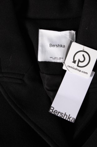 Palton de femei Bershka, Mărime S, Culoare Negru, Preț 265,92 Lei