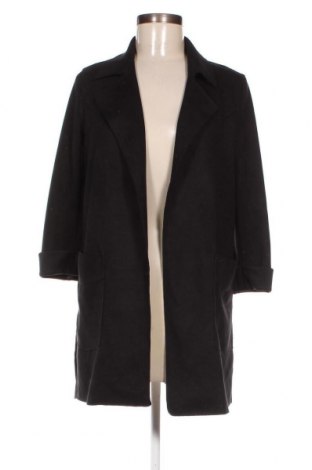 Дамско палто Bershka, Размер XS, Цвят Черен, Цена 38,40 лв.