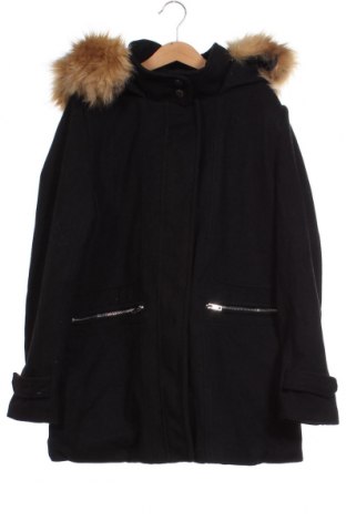Дамско палто Boohoo, Размер XXS, Цвят Черен, Цена 103,20 лв.