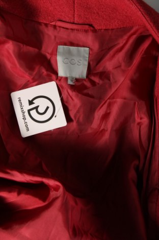 Γυναικείο παλτό COS, Μέγεθος S, Χρώμα Κόκκινο, Τιμή 70,44 €