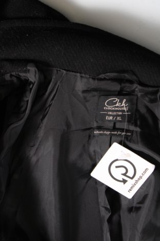 Γυναικείο παλτό Clockhouse, Μέγεθος XL, Χρώμα Μαύρο, Τιμή 35,08 €