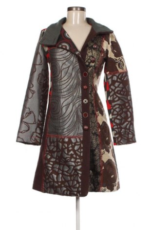 Γυναικείο παλτό Desigual, Μέγεθος S, Χρώμα Πολύχρωμο, Τιμή 79,79 €
