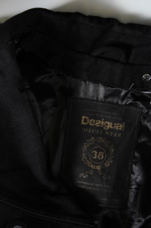 Palton de femei Desigual, Mărime S, Culoare Negru, Preț 177,63 Lei