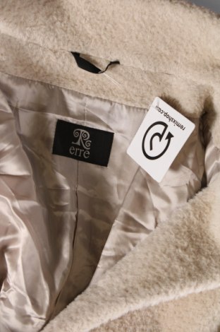 Дамско палто ERRE, Размер XL, Цвят Екрю, Цена 97,30 лв.