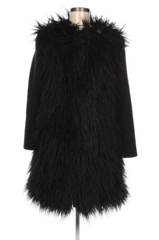 Дамско палто Elisabetta Franchi, Размер M, Цвят Черен, Цена 480,02 лв.
