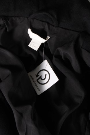 Γυναικείο παλτό H&M, Μέγεθος XS, Χρώμα Μαύρο, Τιμή 26,48 €