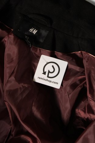 Palton de femei H&M, Mărime S, Culoare Negru, Preț 86,58 Lei