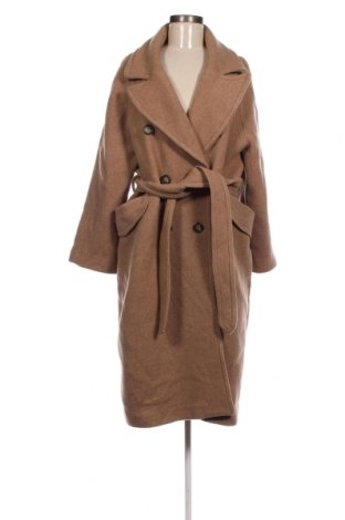 Дамско палто H&M, Размер M, Цвят Кафяв, Цена 63,13 лв.