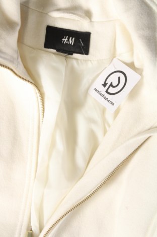 Γυναικείο παλτό H&M, Μέγεθος M, Χρώμα Λευκό, Τιμή 35,74 €