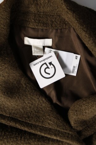 Palton de femei H&M, Mărime M, Culoare Verde, Preț 254,61 Lei