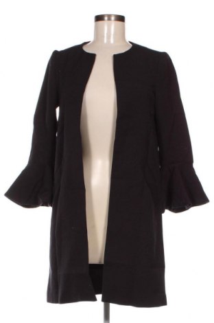 Дамско палто H&M, Размер XS, Цвят Черен, Цена 21,12 лв.