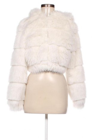 Дамско палто H&M Divided, Размер XS, Цвят Бял, Цена 69,55 лв.