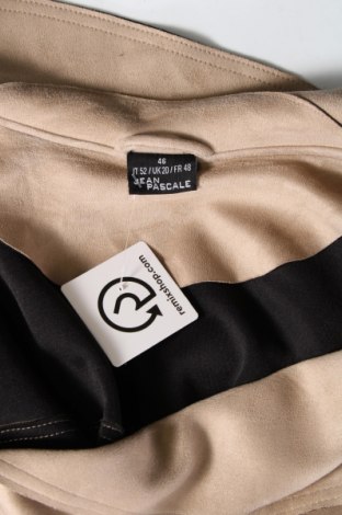 Γυναικείο παλτό Jean Pascale, Μέγεθος XL, Χρώμα  Μπέζ, Τιμή 21,84 €