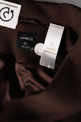 Dámsky kabát  Lindex, Veľkosť L, Farba Hnedá, Cena  42,56 €