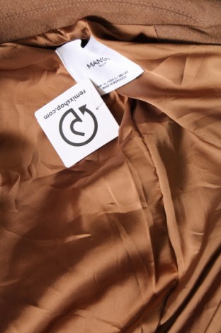 Γυναικείο παλτό Mango, Μέγεθος XL, Χρώμα Καφέ, Τιμή 33,77 €