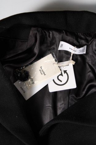 Дамско палто Mango, Размер XS, Цвят Черен, Цена 109,98 лв.
