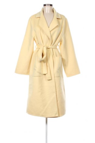 Дамско палто Mango, Размер S, Цвят Жълт, Цена 112,32 лв.