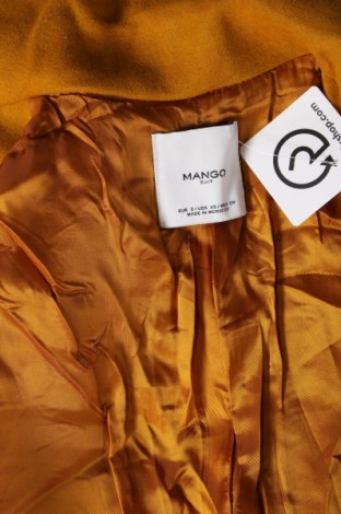 Γυναικείο παλτό Mango, Μέγεθος S, Χρώμα Κίτρινο, Τιμή 33,77 €