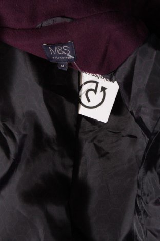 Palton de femei Marks & Spencer, Mărime L, Culoare Mov, Preț 32,57 Lei