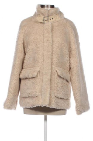 Дамско палто NA-KD, Размер S, Цвят Бежов, Цена 31,62 лв.