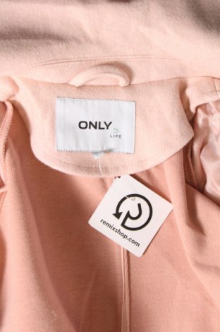 Γυναικείο παλτό ONLY, Μέγεθος S, Χρώμα Ρόζ , Τιμή 13,36 €