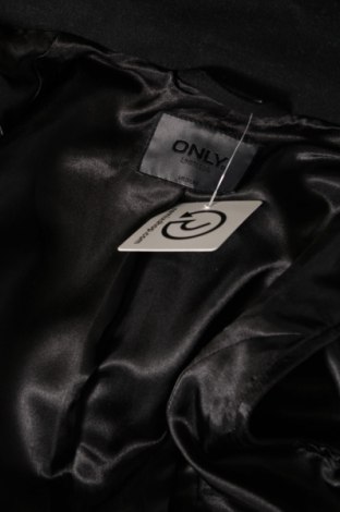 Дамско палто ONLY, Размер S, Цвят Черен, Цена 17,76 лв.