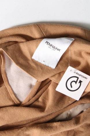 Γυναικείο παλτό PENN&INK, Μέγεθος S, Χρώμα Καφέ, Τιμή 16,06 €