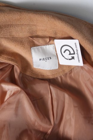 Dámský kabát  Pieces, Velikost M, Barva Béžová, Cena  285,00 Kč