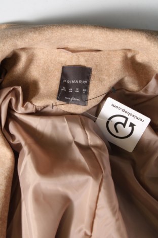 Γυναικείο παλτό Primark, Μέγεθος XL, Χρώμα  Μπέζ, Τιμή 14,65 €