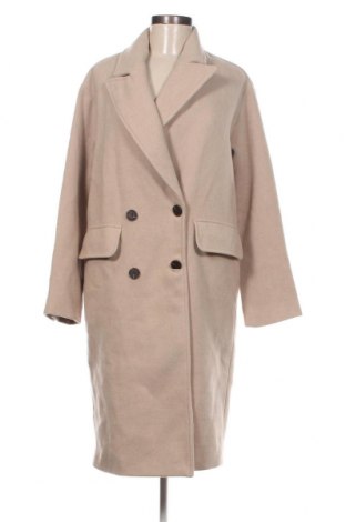 Дамско палто Pull&Bear, Размер S, Цвят Бежов, Цена 86,00 лв.