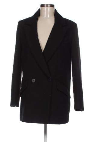 Palton de femei Pull&Bear, Mărime S, Culoare Negru, Preț 272,98 Lei