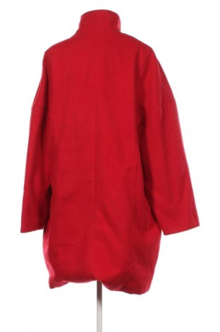 Дамско палто R essentiel by La Redoute, Размер XXL, Цвят Червен, Цена 27,72 лв.