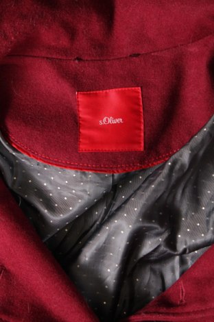 Дамско палто S.Oliver, Размер L, Цвят Червен, Цена 42,84 лв.